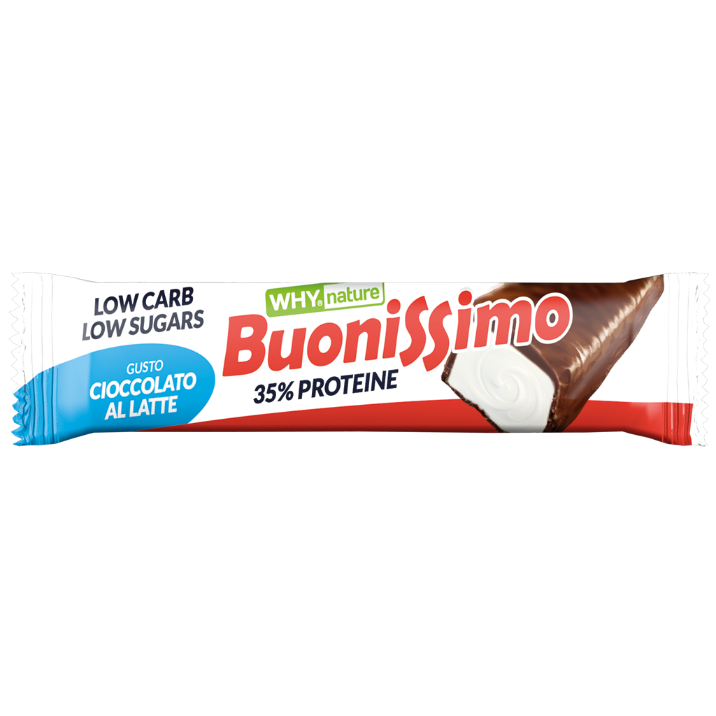 Barretta proteica ricoperta di cioccolato Why - Buonissimo 30g