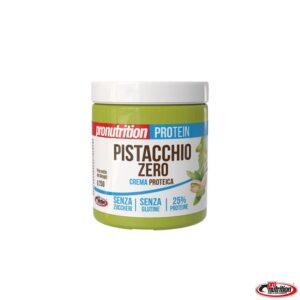 Barattolo di crema proteica spalmabile Pronutrition - Crema Spalmabile Pistacchio Zero 250 gr