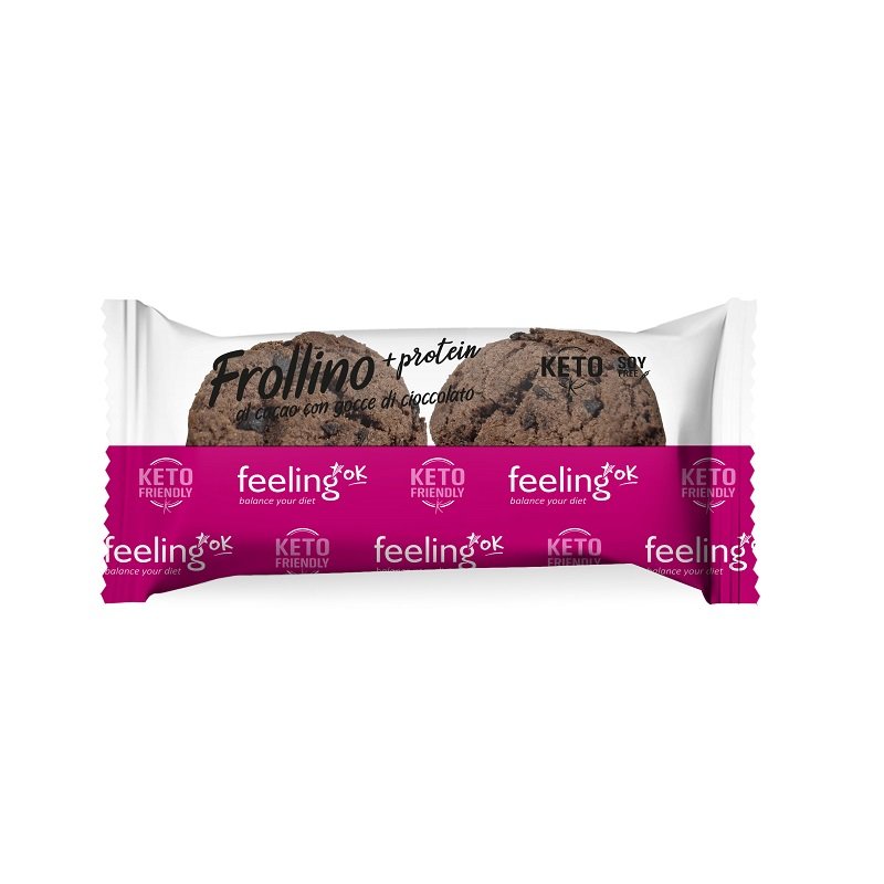 FEELING OK – FROLLINO PROTEICO KETO AL CACAO 50 GR