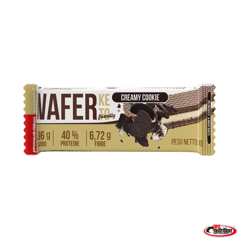 Pro Nutrition Wafer Keto friendly 42 gr al cookie