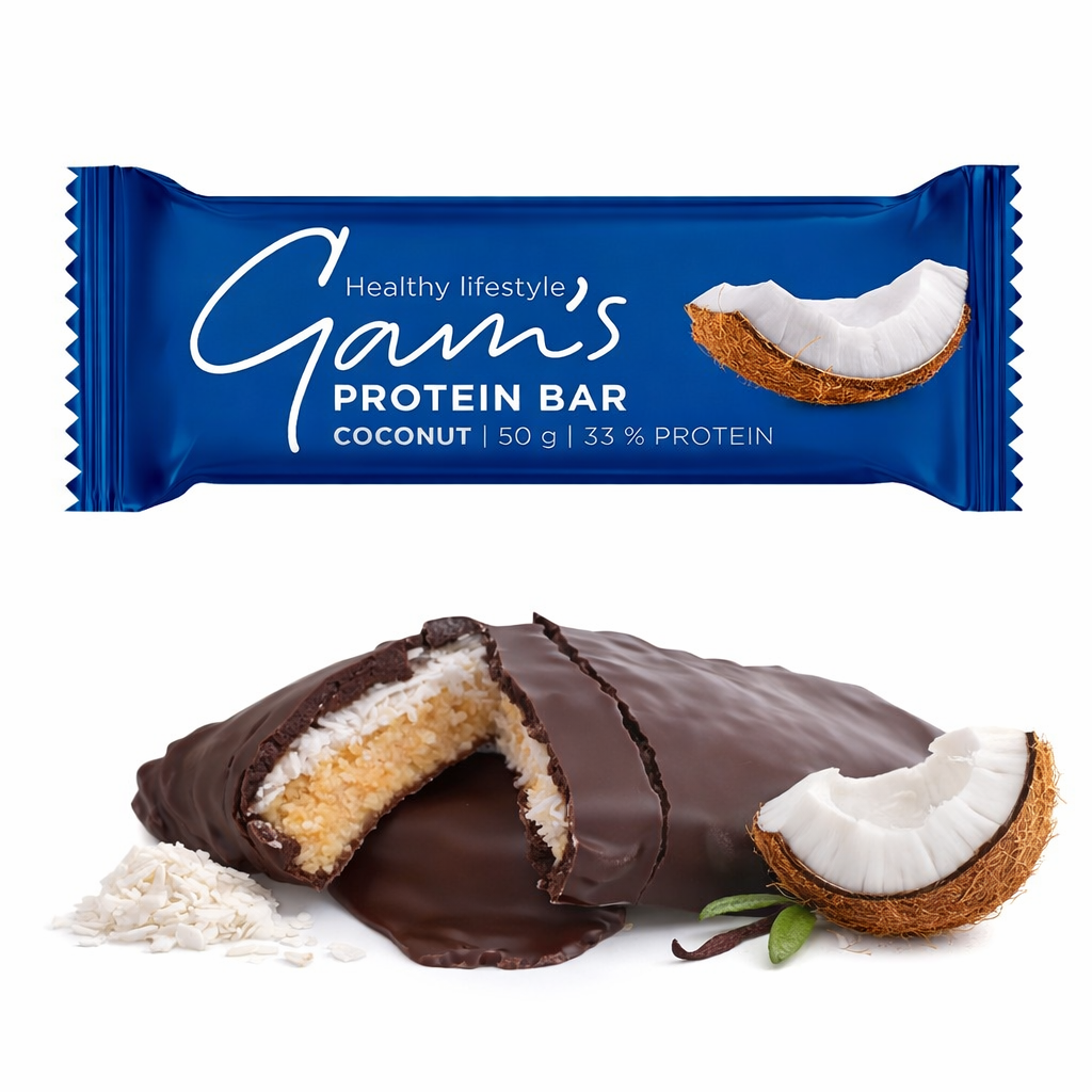 Barretta proteica Gam's Healthy Lifestyle Protein Bar da 50g