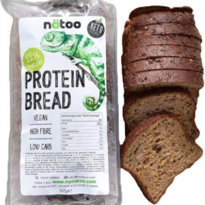Natoo - Protein Bread 365g confezione di pane proteico a fette ricche di semi