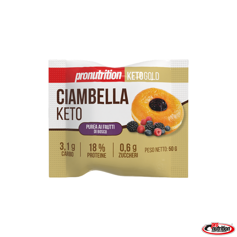 Ciambella dolce farcita keto e proteica Pronutrition Ciambella Keto 50g
