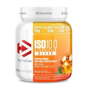 Proteine idrolizzate trasparenti Dymatize Iso100 Hydrolyzed Clear Protein